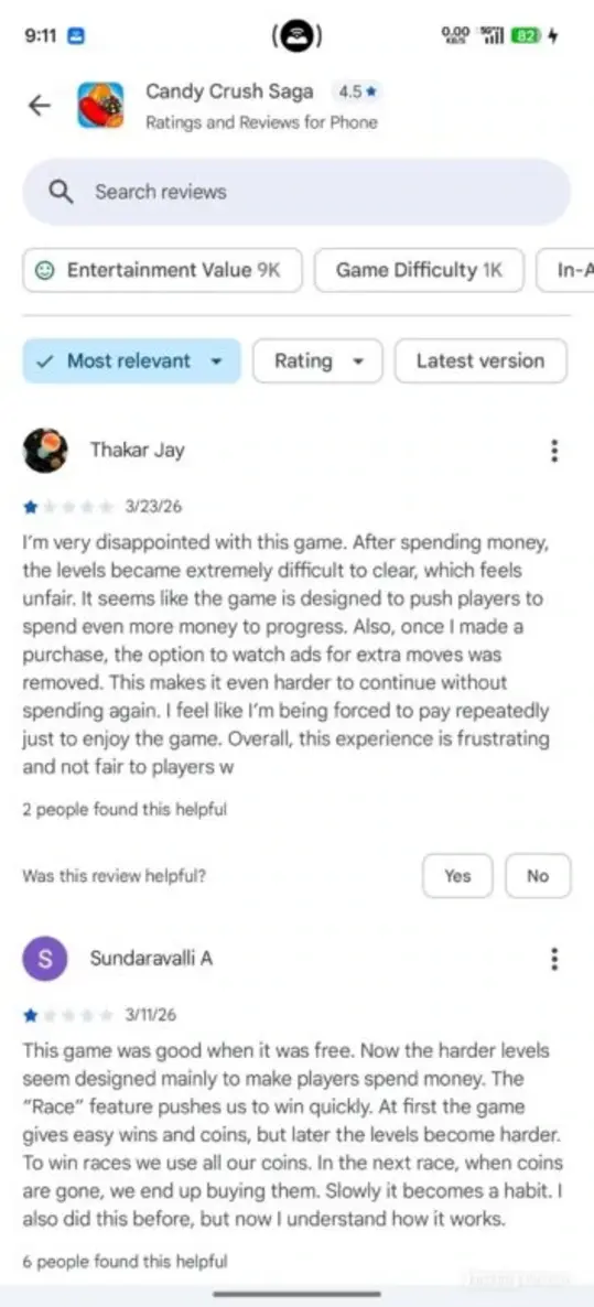 Хватит листать: Google Play Store упрощает поиск по отзывам о приложениях