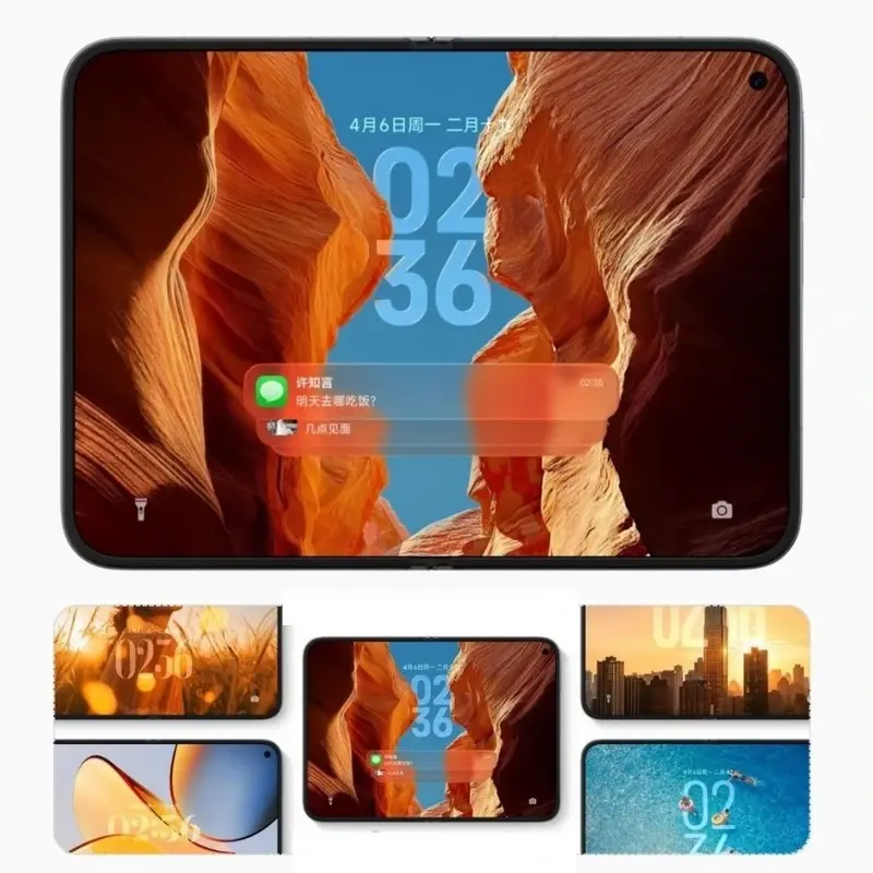 Утечка широкого складного смартфона Xiaomi раскрывает конкурента Galaxy Z Fold 8