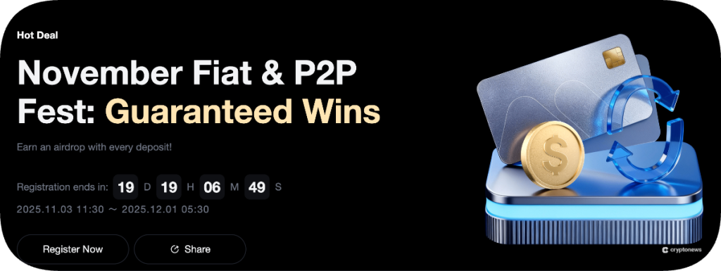 MEXC запускает аирдропы и розыгрыши призов в ноябре 2025 года