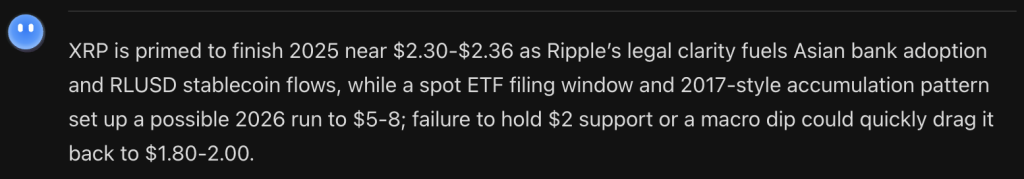 Новый китайский ИИ предсказывает цены XRP, Shiba Inu и Dogecoin к концу 2025 года