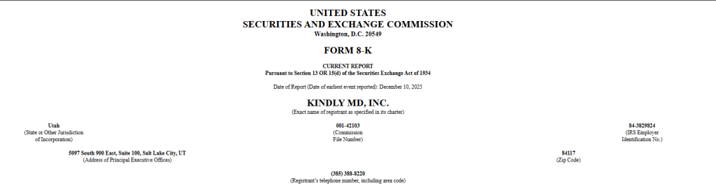 «KindlyMD Bitcoin Treasury» под угрозой исключения с Nasdaq после обвала ниже $1 — сможет ли оно выжить, как MSTR?