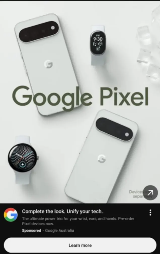 Загадочный носимый гаджет Google засветился в рекламе Pixel 11 — никто не может объяснить, что это