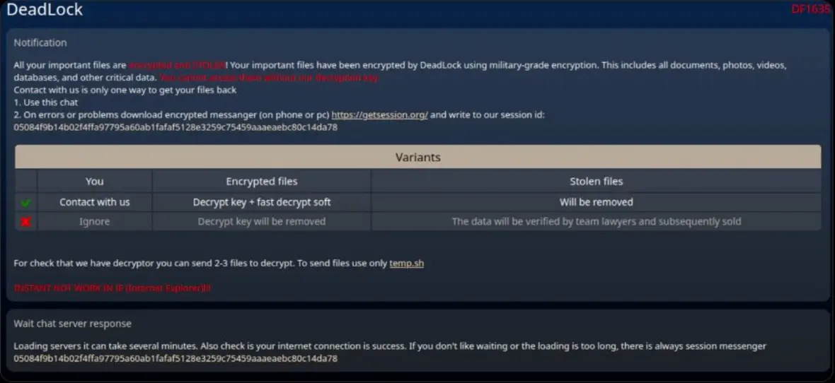 Осторожно: новый вирус-вымогатель DeadLock использует смарт-контракты Polygon, чтобы оставаться незамеченным