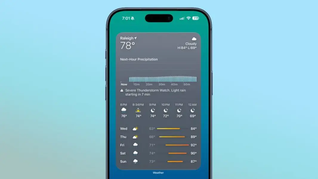 Приложение &laquo;Погода&raquo; в iOS 27: все новые функции