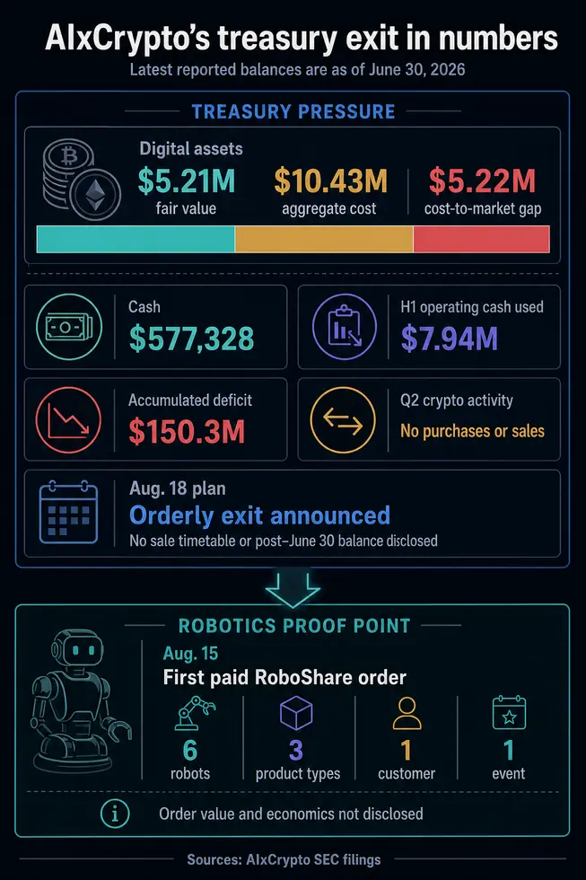 Криптовалюта обвалилась на 50%, сжигая $8 млн наличными: эта компания с Nasdaq переключилась на ивент-роботов, чтобы выжить