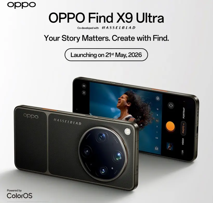 Oppo Find X9 Ultra прибудет в Индию уже на следующей неделе