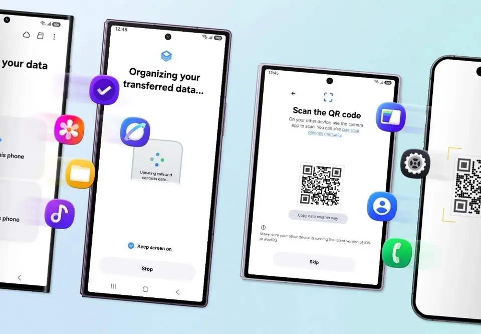 Обновлённый Smart Switch от Samsung стал проще в использовании и переносит больше данных