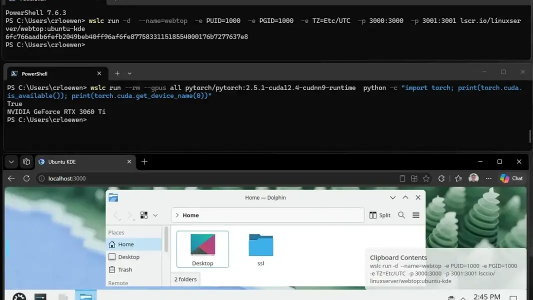 Microsoft наконец-то запустила публичную предварительную версию &laquo;WSL Containers&raquo;
