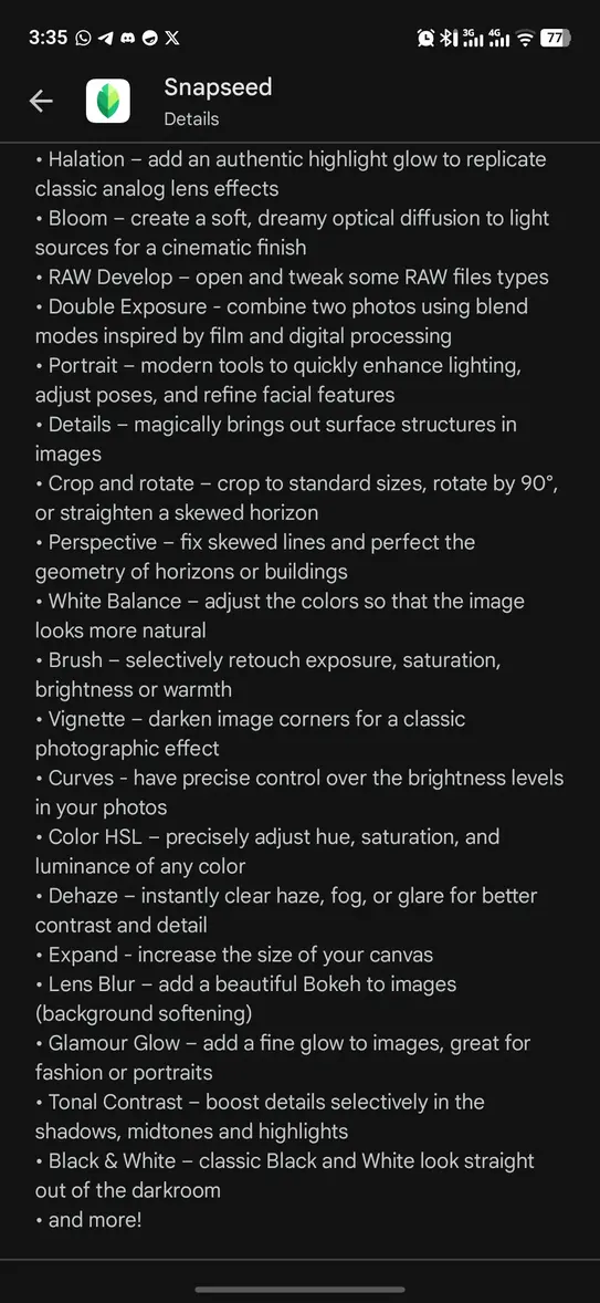 Snapseed вернулся: что нового в масштабном обновлении 4.0 для Android