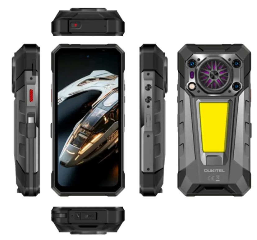 Oukitel оснастил защищенные гаджеты спутниковой, тепловизионной и солнечной технологиями на MWC 2026