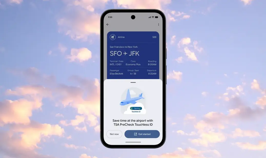 Google Wallet расширяет доступ к бесконтактной идентификации TSA PreCheck для большего числа путешественников