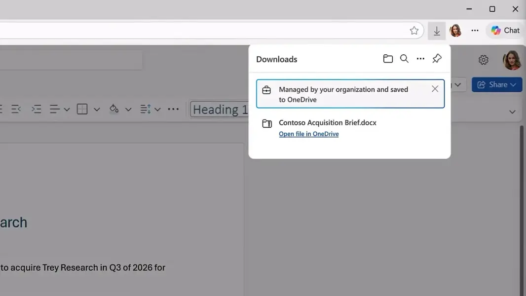 Microsoft Edge получил массу функций безопасности, включая ИИ-модель, которая &laquo;видит&raquo; ваш экран