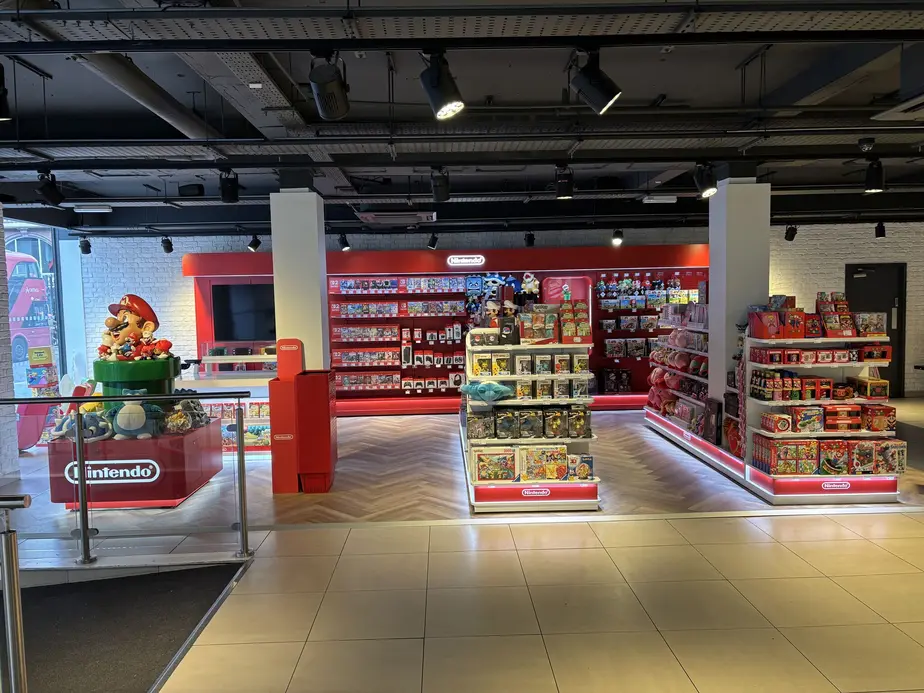 Nintendo тихо открыла новый поп-ап магазин в Лондоне