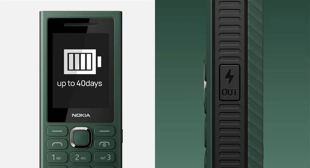 Новый Nokia 300 Charge получил отдельную кнопку &laquo;power out&raquo; и аккумулятор ёмкостью 3700 мА&middot;ч.