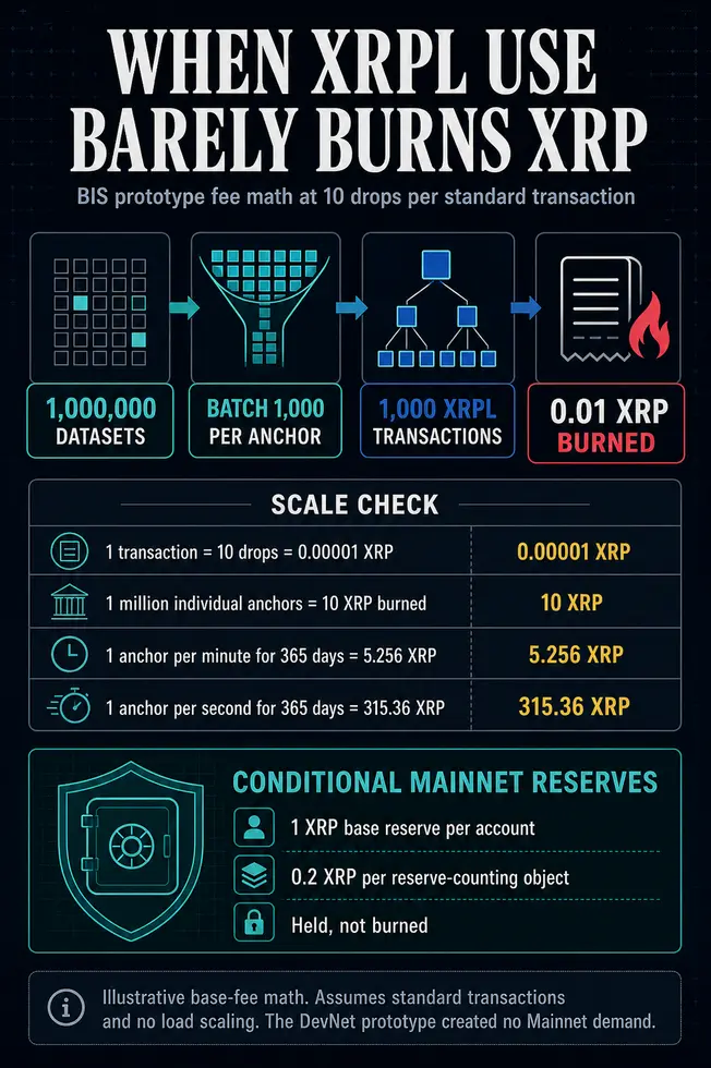 BIS объясняет, почему реальное институциональное внедрение XRP Ledger не вызовет &laquo;supply squeeze&raquo; XRP, на который рассчитывают держатели