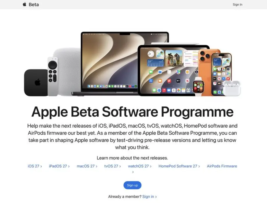 Как установить публичную бета-версию macOS 27 Golden Gate