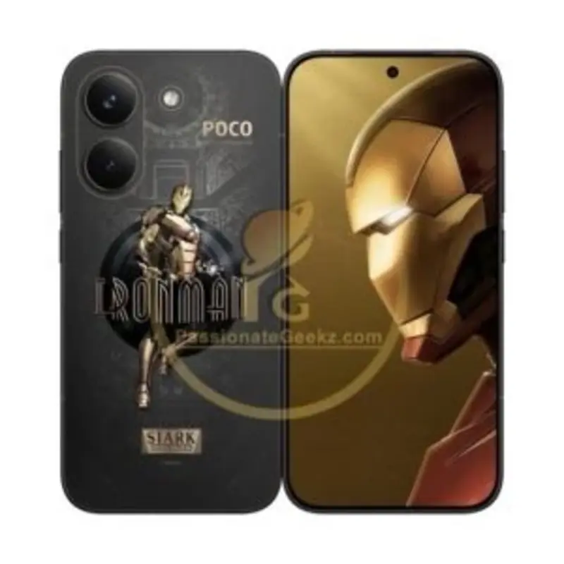 Первый взгляд: Poco X8 Pro Iron Man Edition сияет на утечках рендеров