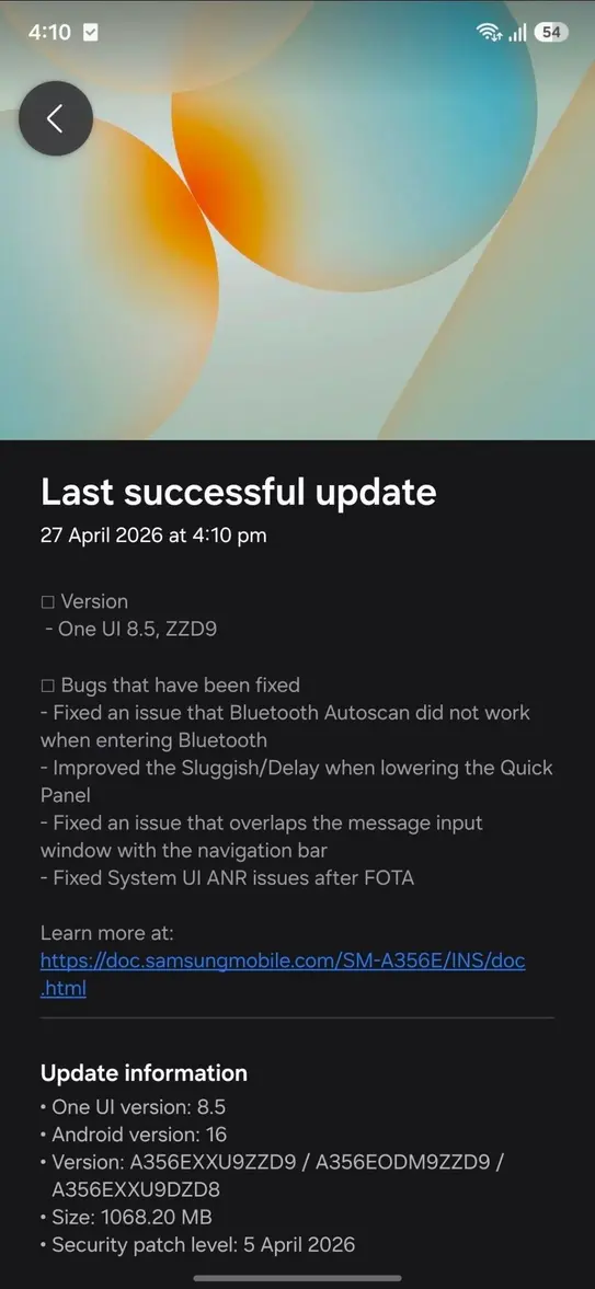 Galaxy Z Flip 5 и Galaxy A35 получили вторую бета-версию One UI 8.5