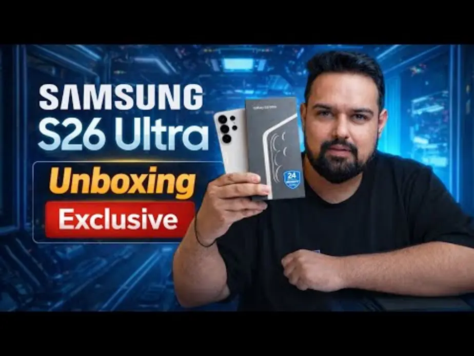 Кто-то распаковал Galaxy S26 Ultra на YouTube на 24 часа раньше