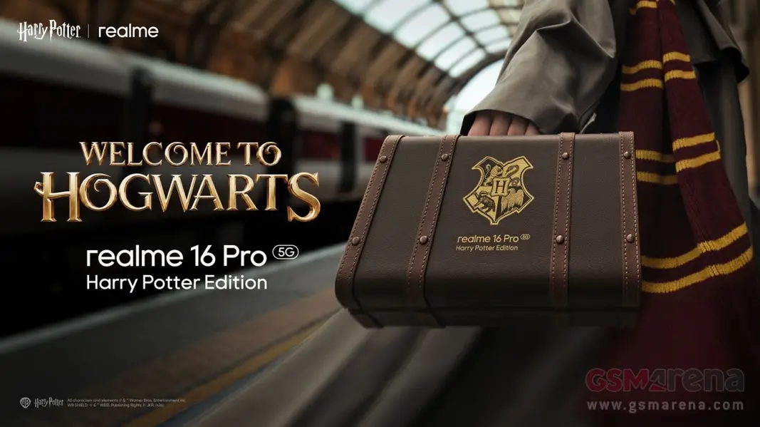 Представлены Realme 16 Pro и Buds T500 Pro в стиле «Harry Potter»