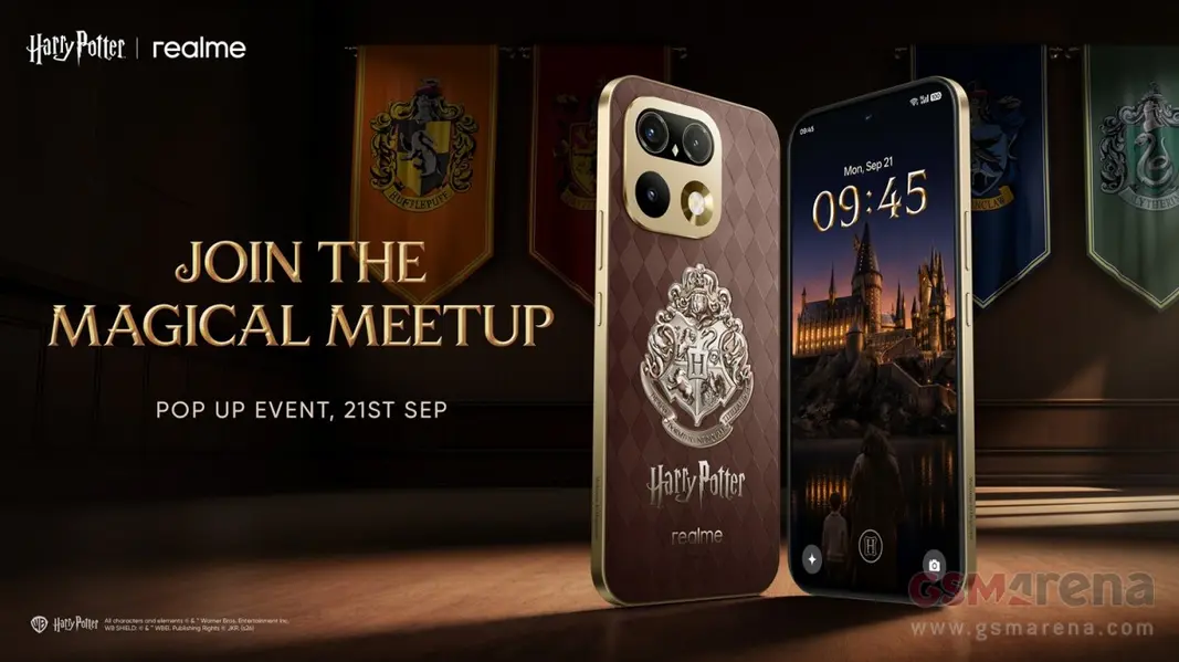 Представлены Realme 16 Pro и Buds T500 Pro в стиле «Harry Potter»