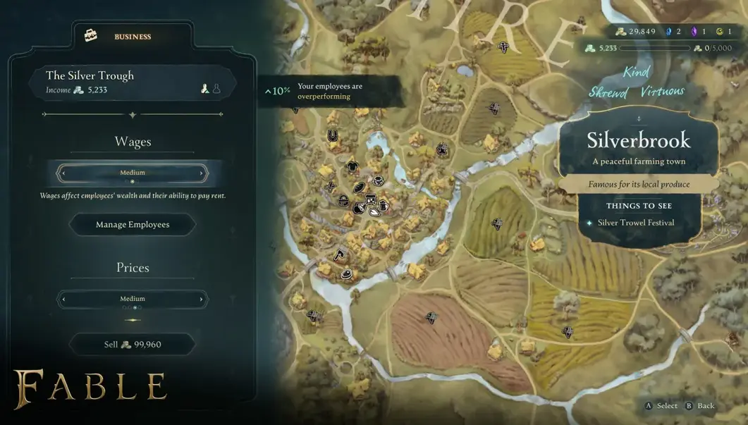 Playground показала 30 минут геймплея Fable: «life sim» и система морали в действии