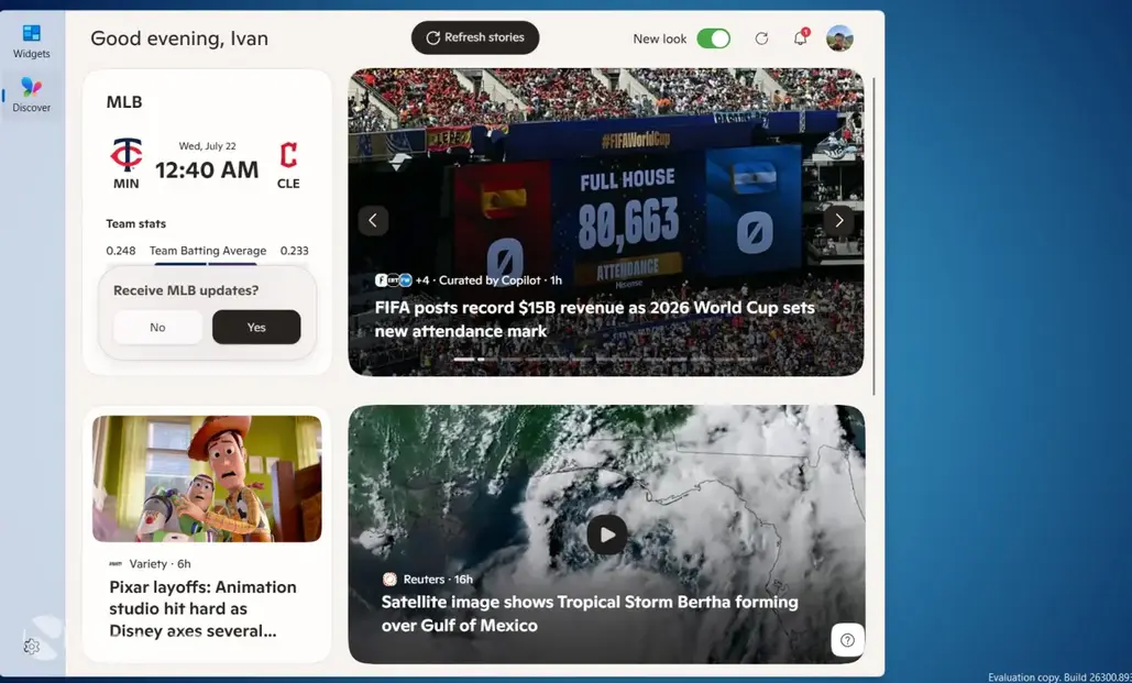 «Тест-драйв»: обновлённая панель «Widgets» в Windows 11 наконец-то стала удобной