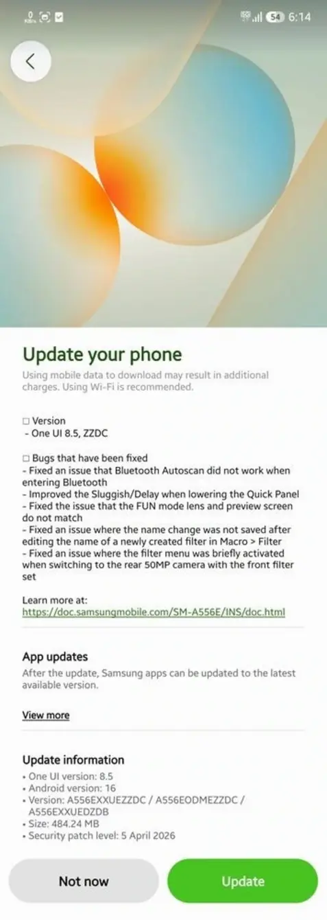 Galaxy A55 и A36 получили вторую бету One UI 8.5: все новинки в одном обзоре