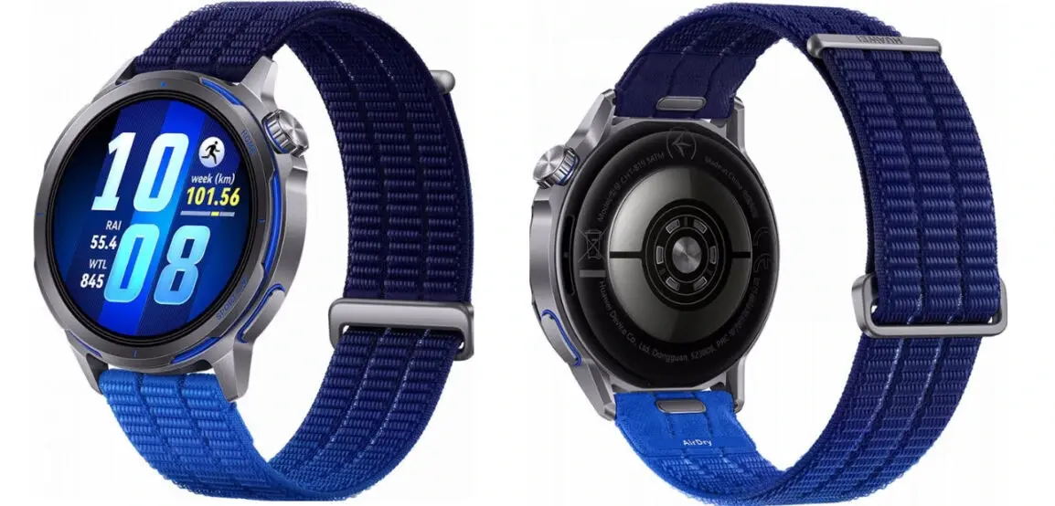 Huawei Watch GT Runner 2 мог бы быть более стильным, предполагают утечки фото