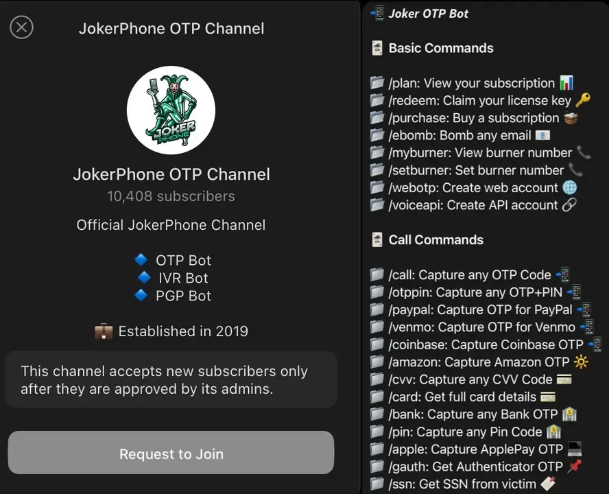 Полиция арестовала продавца инструмента для перехвата кодов MFA JokerOTP