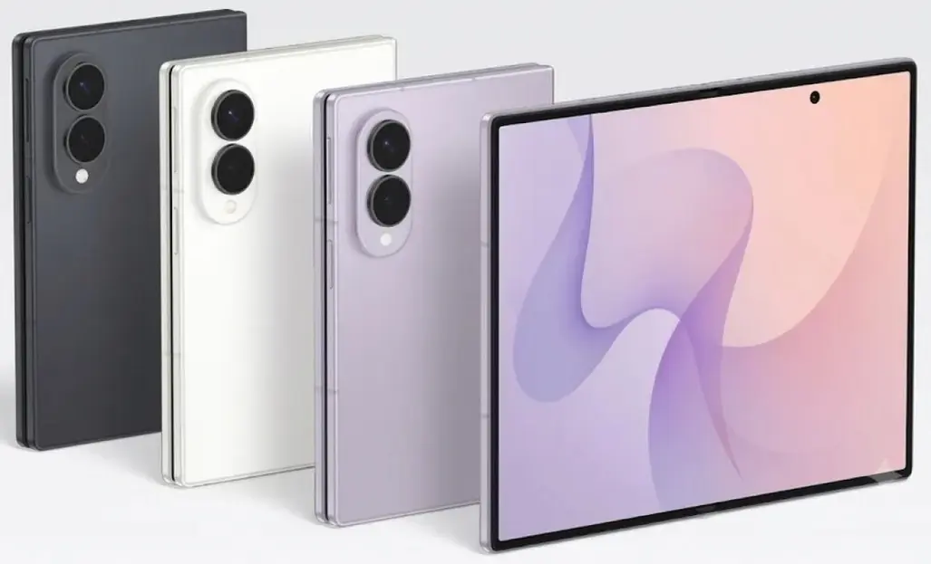 Всплыли новые рендеры Galaxy Z Fold8 (wide) накануне Unpacked