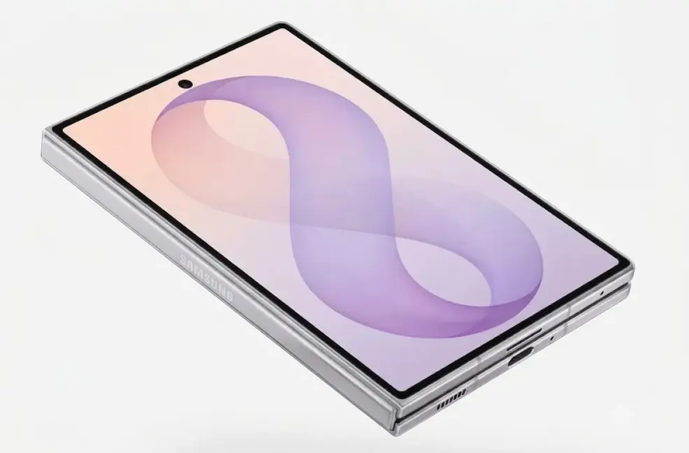 Всплыли новые рендеры Galaxy Z Fold8 (wide) накануне Unpacked