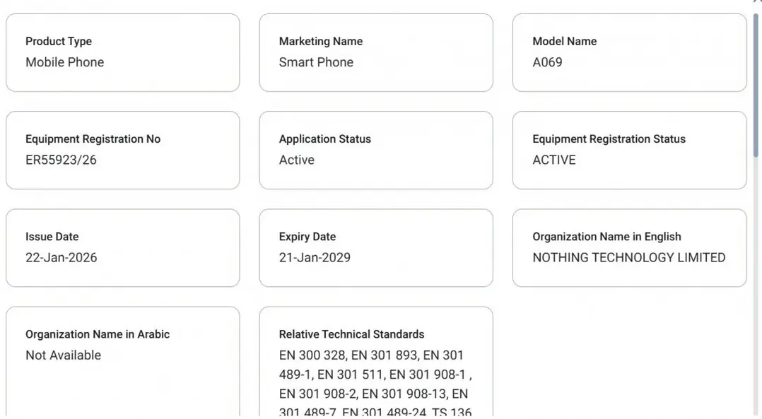 Сообщается, что Nothing Phone (4a) и (4a) Pro выйдут в следующем месяце