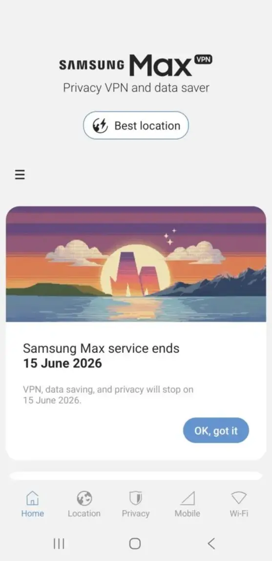 Samsung закрывает очередное приложение, которым пользуются миллионы