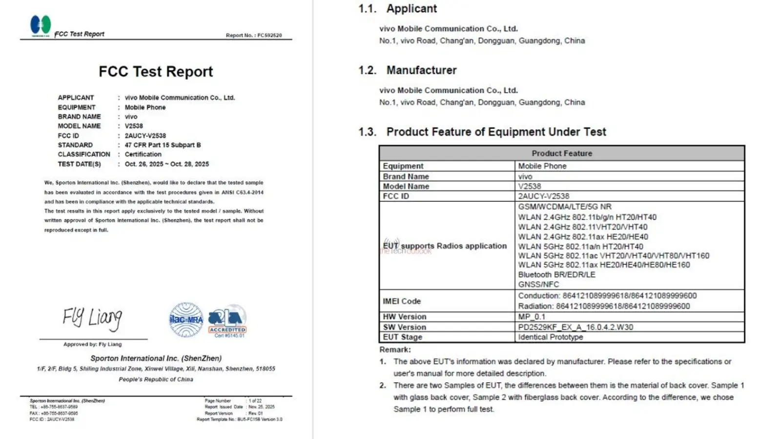 Сертификация vivo V70 в FCC раскрывает новые подробности