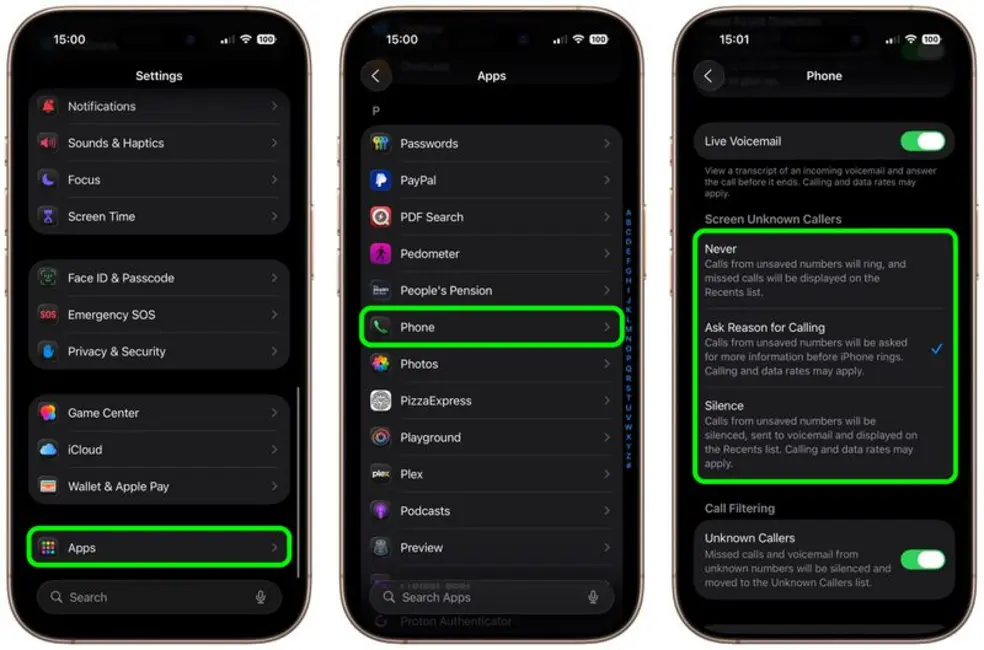 Пусть iPhone сам спрашивает звонящего, кто он, прежде чем вы ответите.