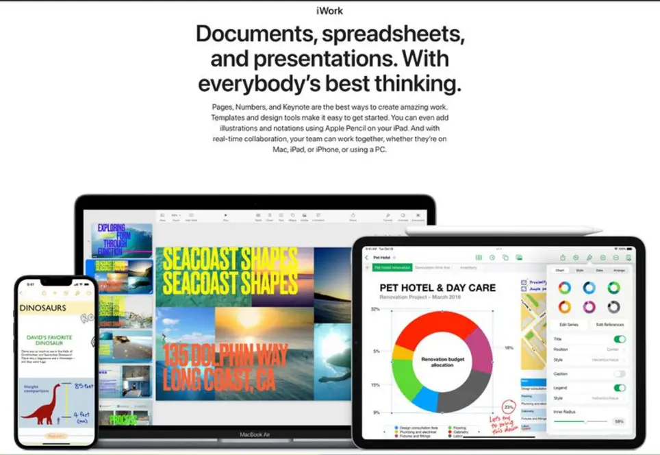 Apple отказывается от бренда iWork?