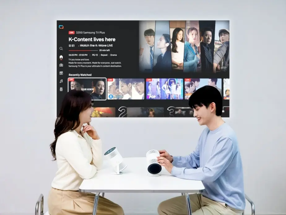 Samsung представила портативный проектор Freestyle+