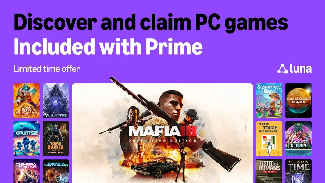 В июньскую подборку &laquo;бесплатных&raquo; игр Amazon Prime вошли Tomb Raider 4-6 Remastered и Mafia 3 Definitive Edition