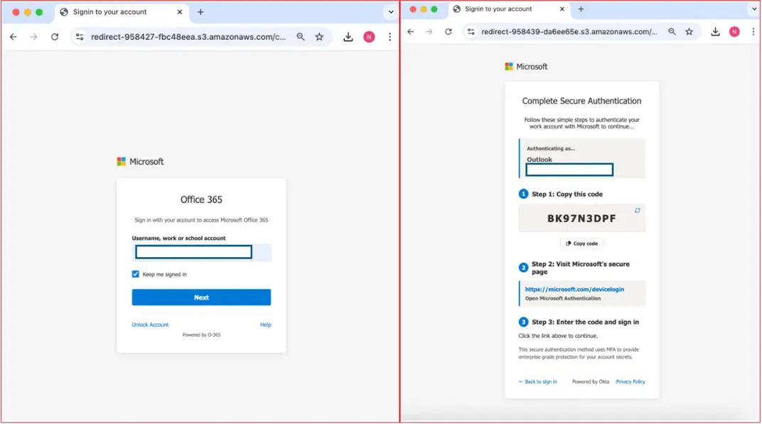 Хакеры атакуют аккаунты Microsoft Entra с помощью фишинга с использованием кода устройства