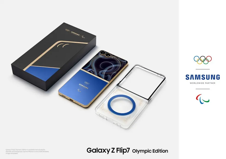 Samsung представила Galaxy Z Flip7 Olympic Edition