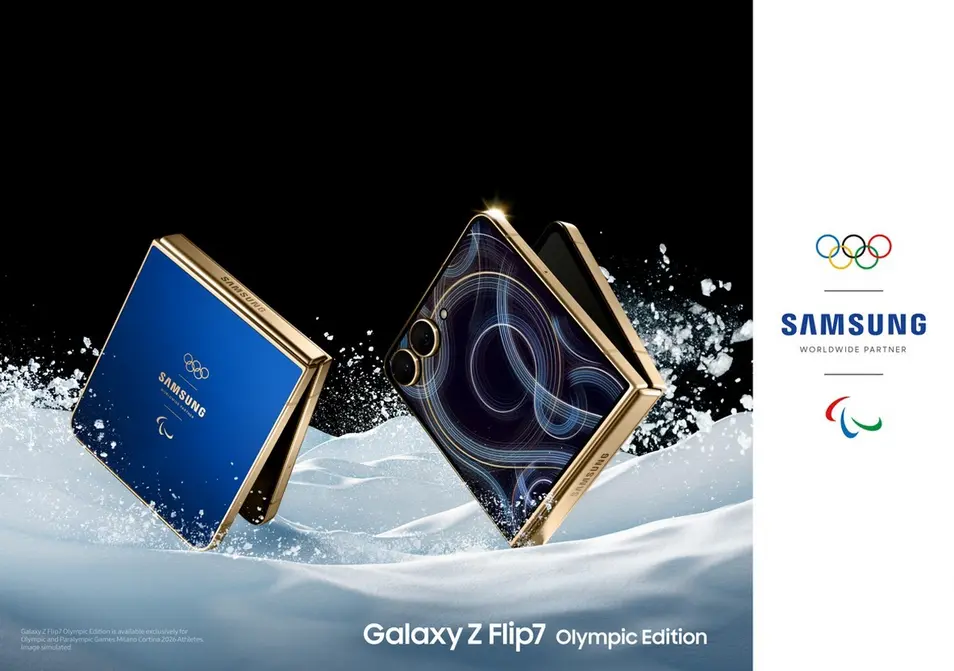 Samsung представила Galaxy Z Flip7 Olympic Edition