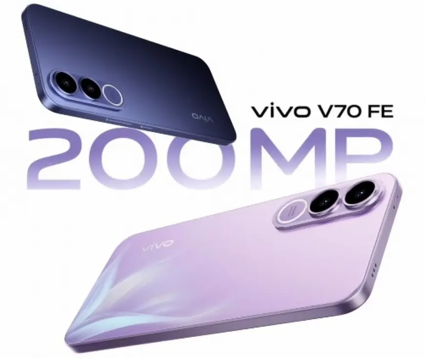 vivo V70 FE получит основную заднюю камеру на 200 Мп, дата запуска подтверждена