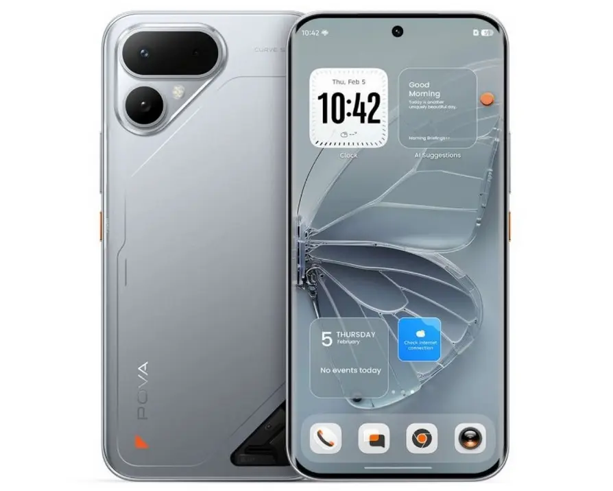 Tecno Pova Curve 2: мощный дебют с батареей на 8000 мАч и изогнутым экраном 6,78