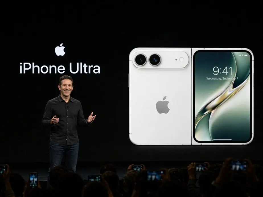 Apple iPhone Ultra/Fold снова прочат к выходу осенью 2026 года: схема раскрывает габариты