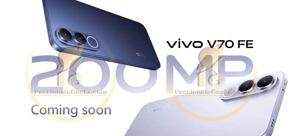 Утечка Vivo V70 FE: премиальный дизайн, камера 200 Мп и раскрытые ключевые характеристики