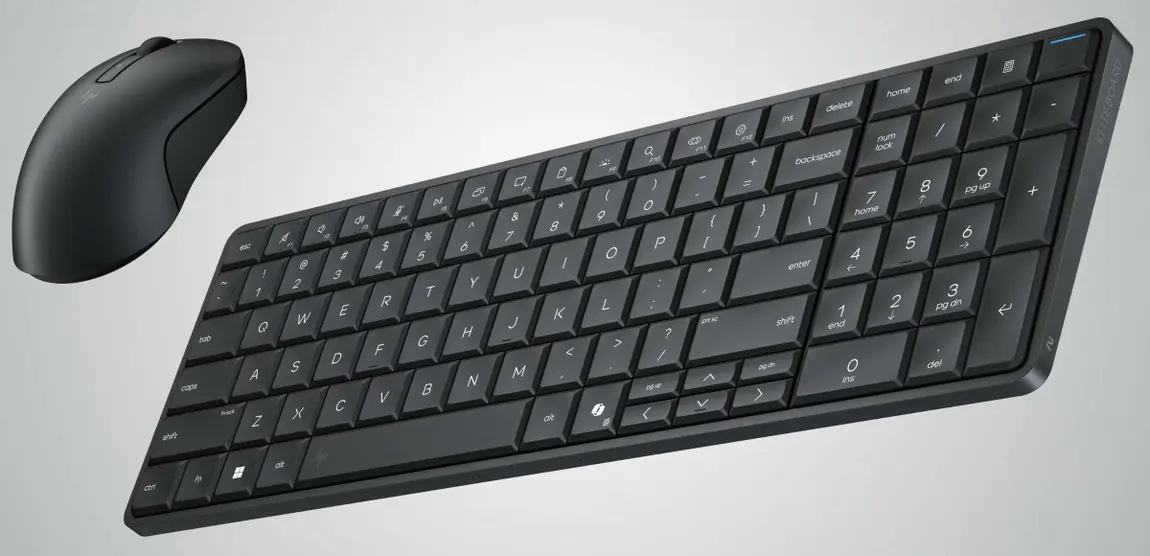 HP EliteBoard G1a &mdash; полноценный Windows-ПК с искусственным интеллектом, встроенный в клавиатуру.