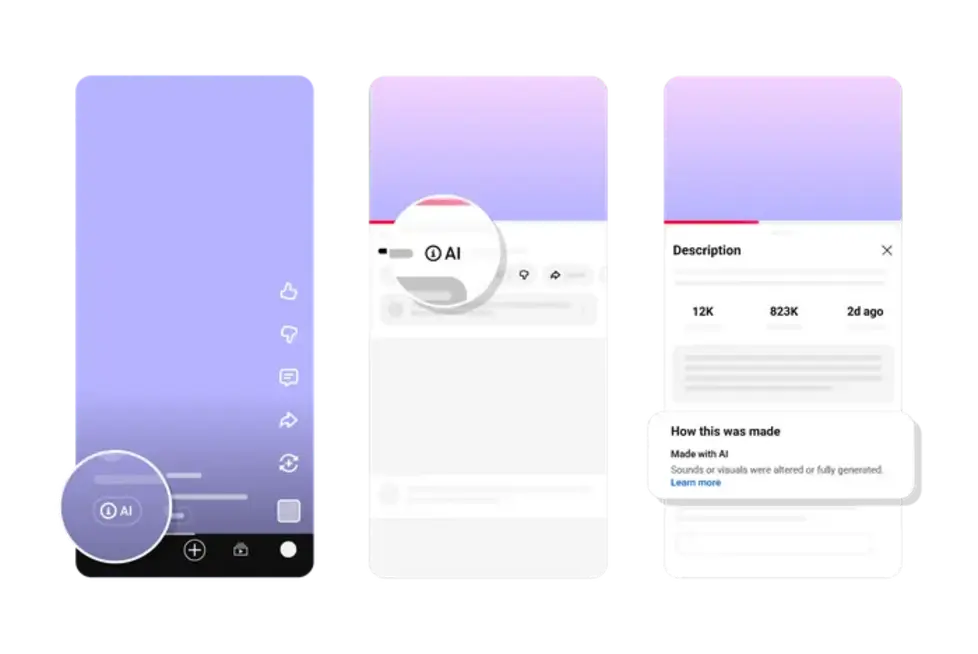 YouTube начнет автоматически помечать видео, созданные с помощью ИИ
