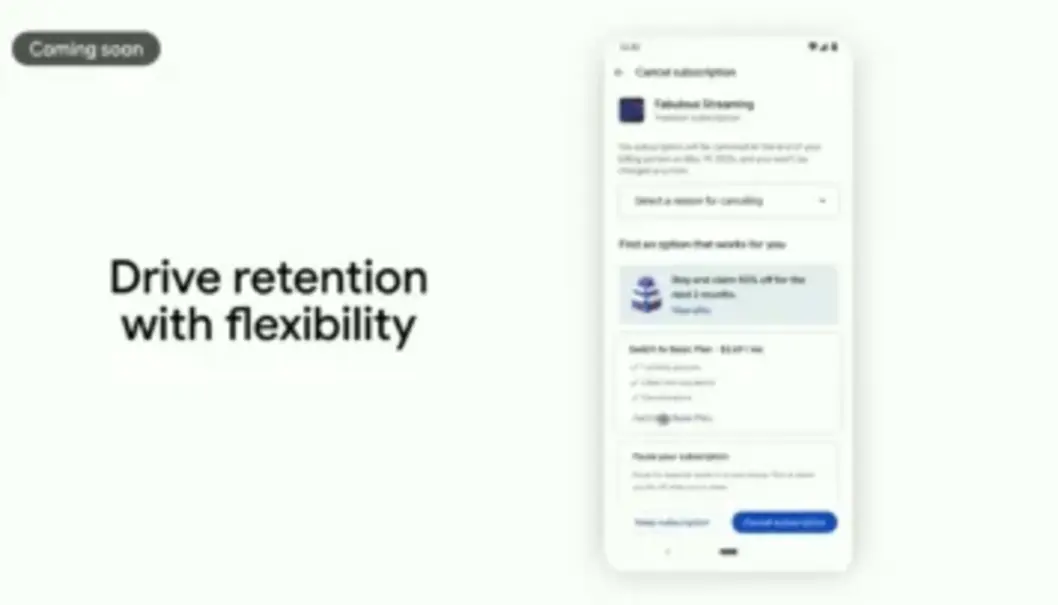 Скоро Android-приложения будут предлагать вам более выгодные тарифы прямо перед отменой подписки