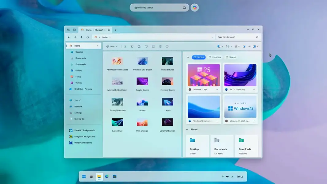Потрясающая концепция «Проводника» для Windows 12 заставляет текущую версию выглядеть как древность